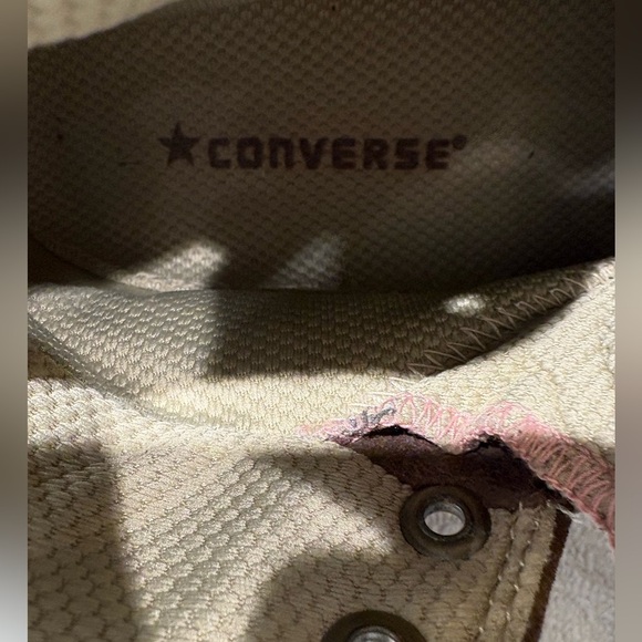 CONVERSE ALL STAR Suede Chuck Taylor High Tops Brown Pink Women's Men’s 5.5 - Picture 11 of 11